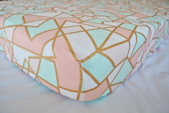 mint crib sheet