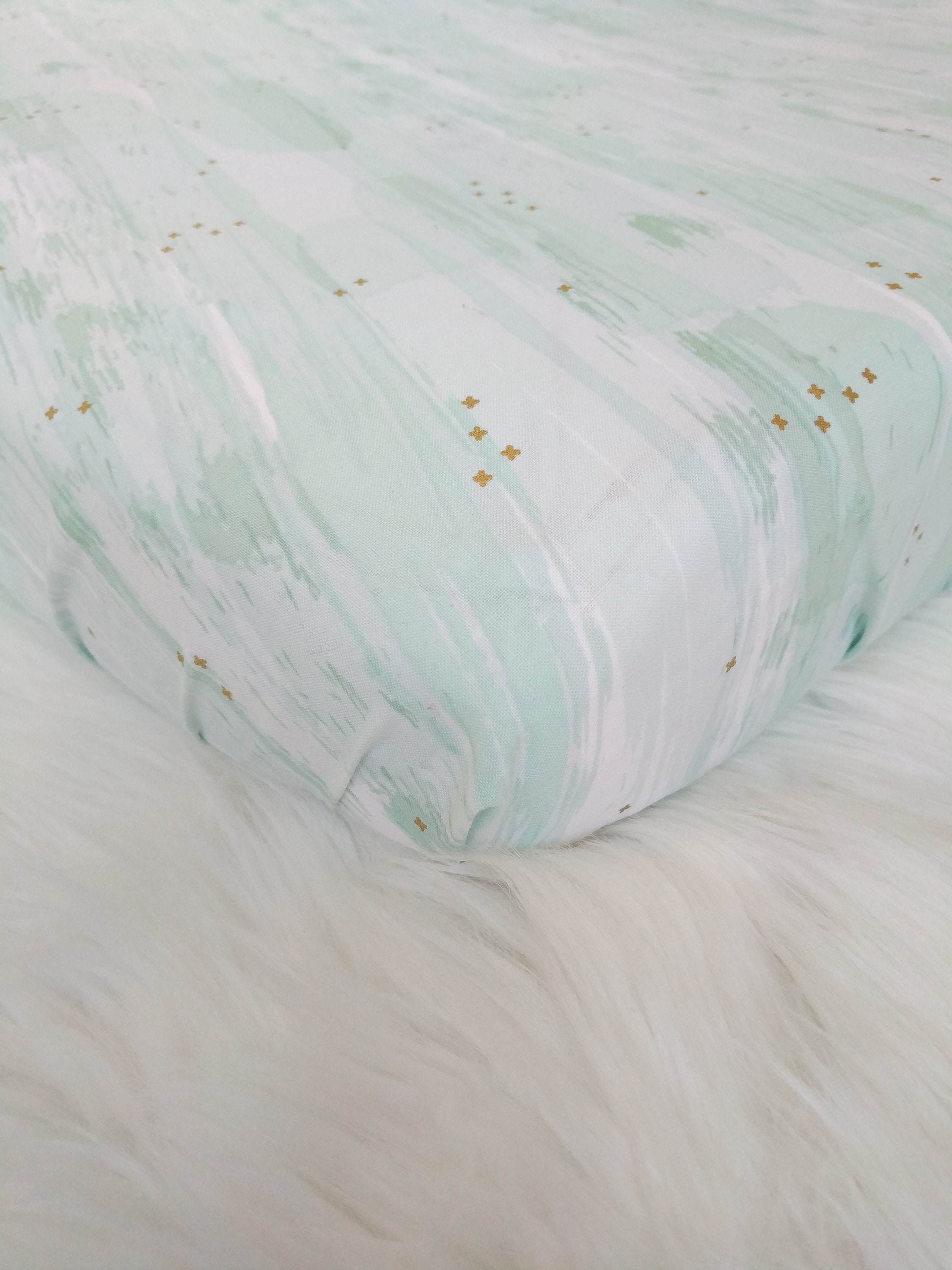 marble crib sheet