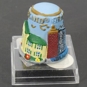 Collectible Graceland Thimble - Elvis Presley - Souvenir Thimble - Thimble Collection - Sewing Thimble - Graceland Souvenir Thimble bild 3
