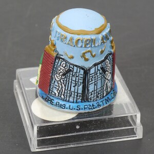 Collectible Graceland Thimble - Elvis Presley - Souvenir Thimble - Thimble Collection - Sewing Thimble - Graceland Souvenir Thimble bild 4