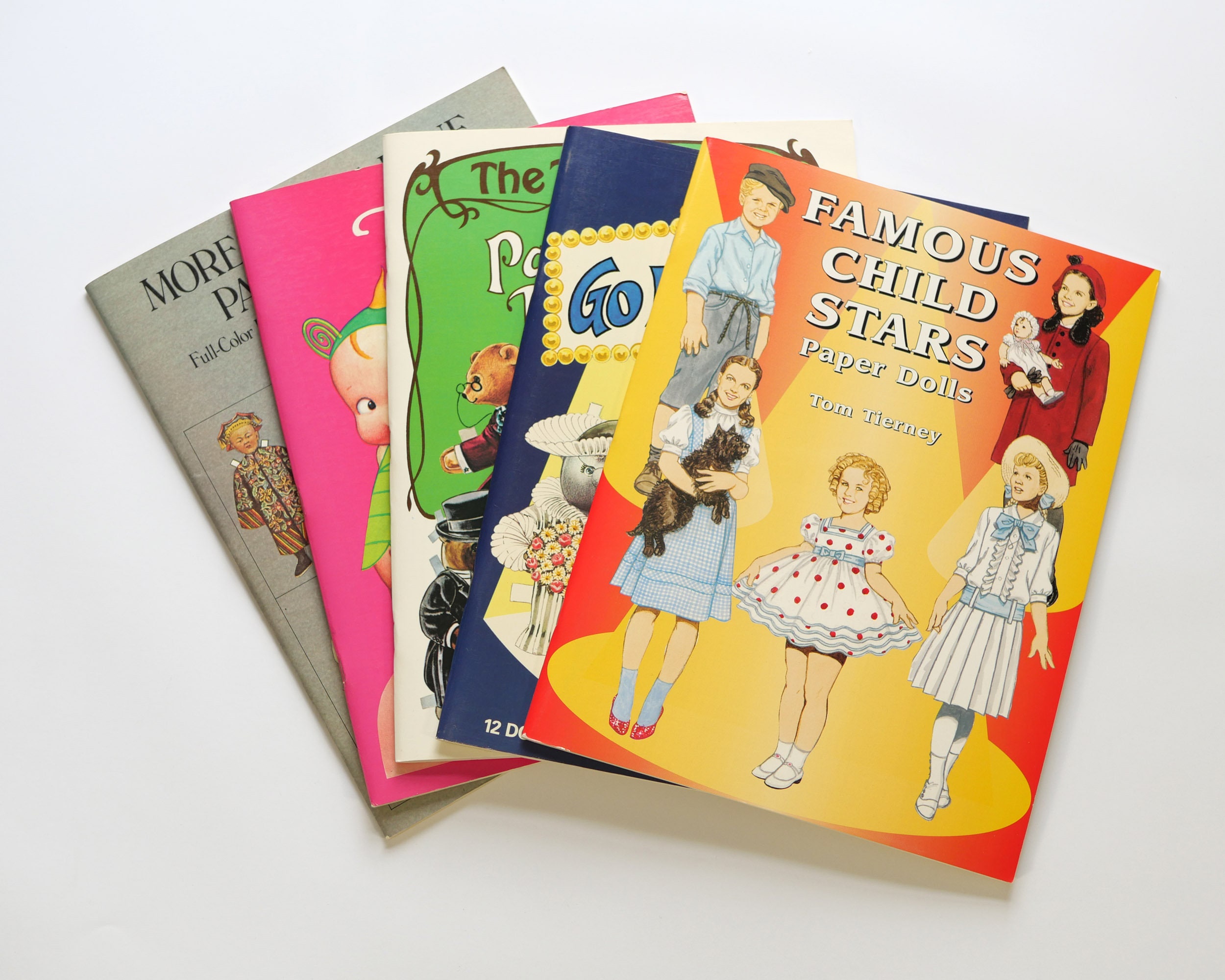 Tom Tierney Paper Dolls Lot - Etsy