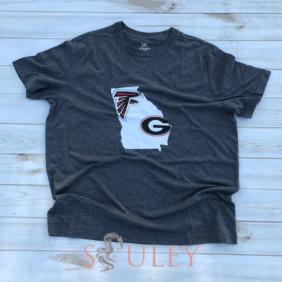 georgia bulldogs and atlanta falcons shirt