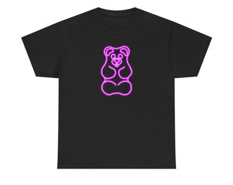 Pink Neon Gummy Bear Tee