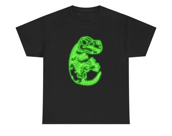 Green Neon T-Rex Tee
