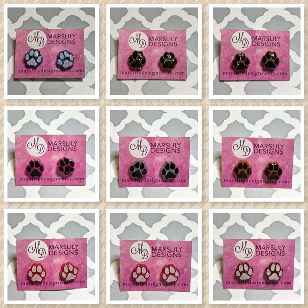 Paw Earrings