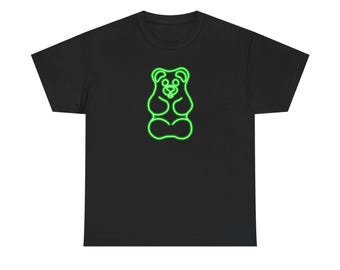 Green Neon Gummy Bear Tee