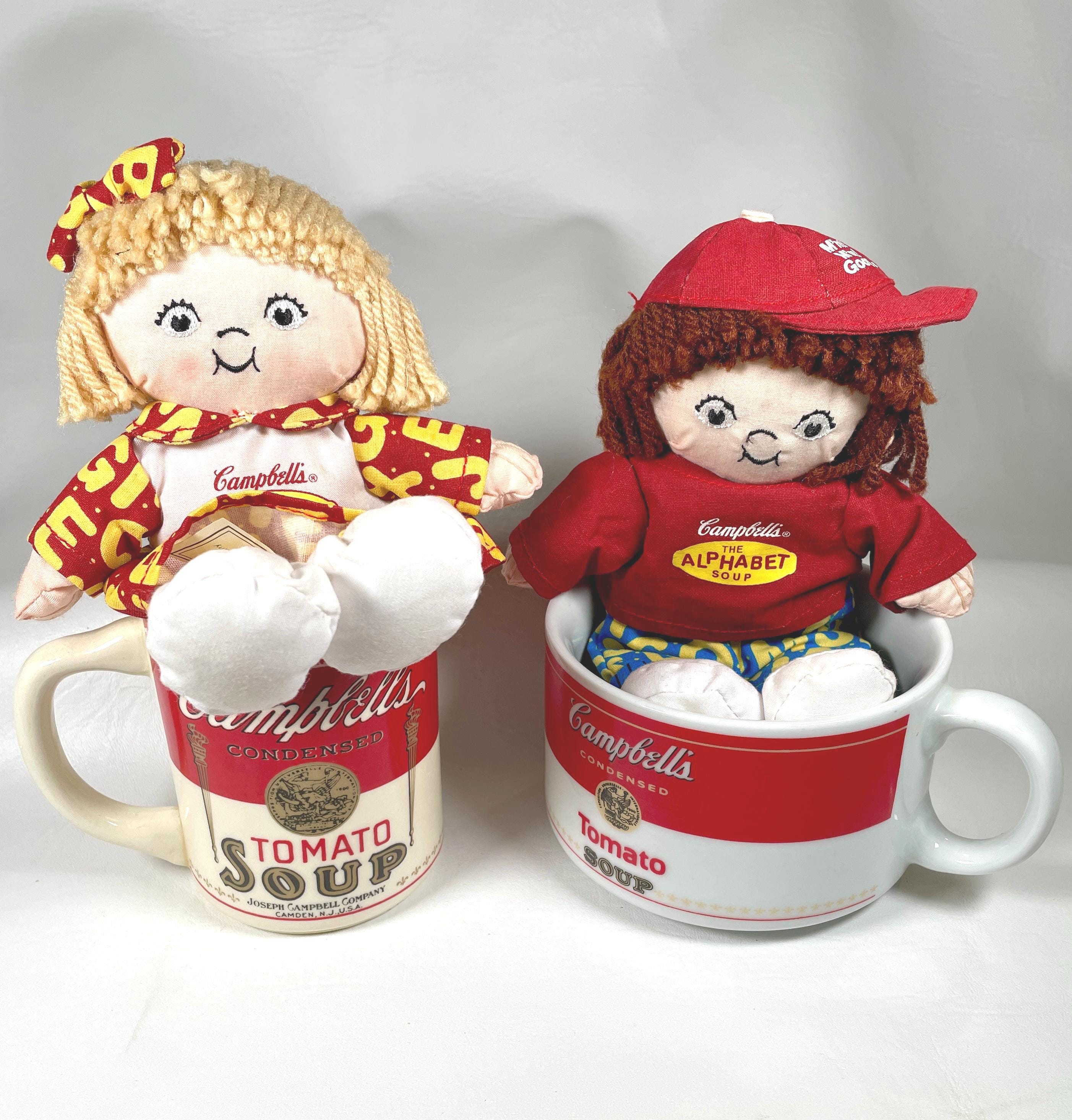Campbell's Soup ドール マグカップ セット Campbells Mmm Good - Etsy