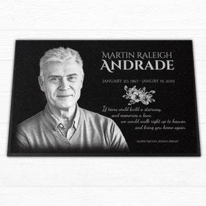 Granite Headstone 18x12x1, Grave Marker, Personalized