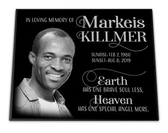 Headstone Grave Marker 12x10x1", Personalized