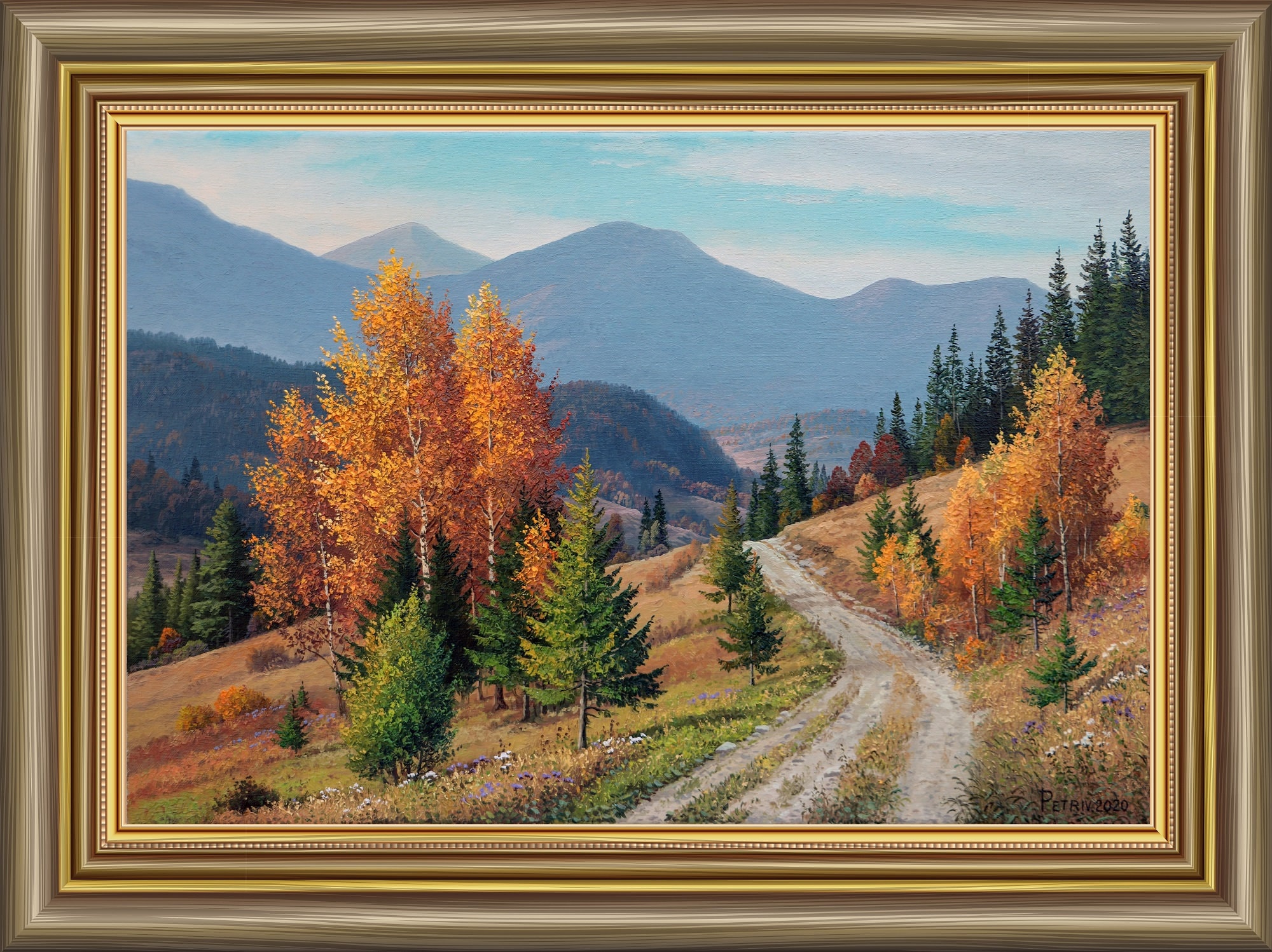 Original Oil Painting Landscape Painting on Canvas Canvas - Etsy
