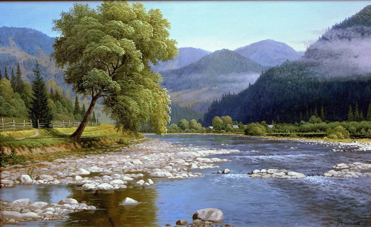 Oil painting sale landscape
