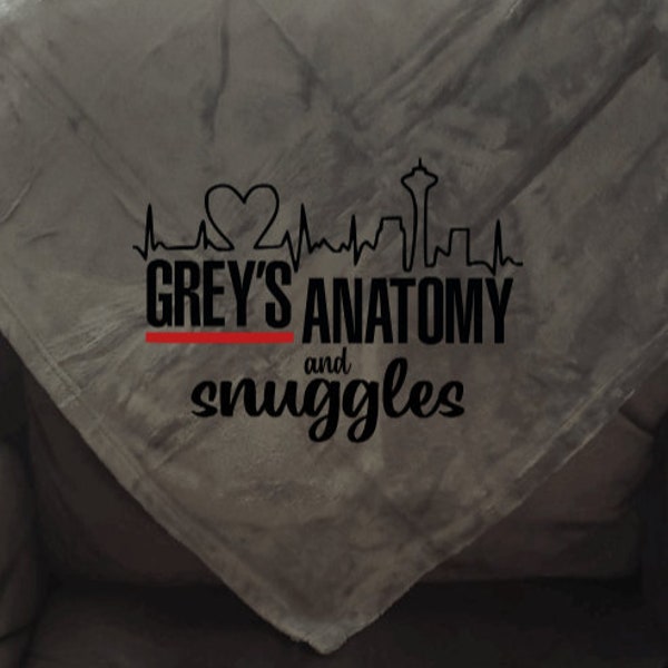 Greys Anatomy Blanket Etsy