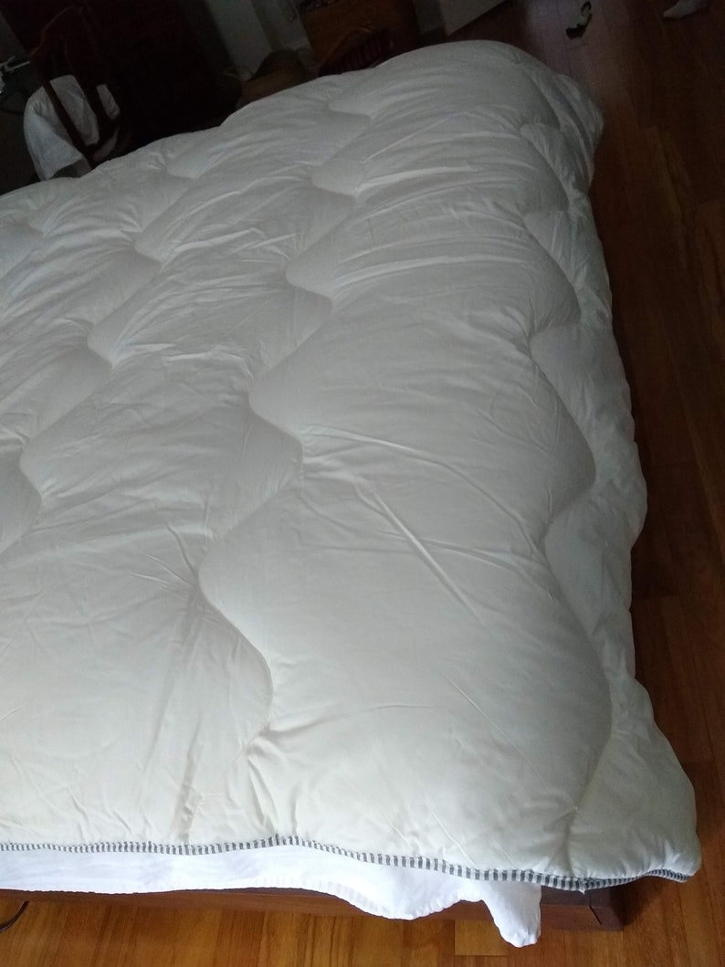 Vintage IKEA Comforter, 65/88 Twin XL Size Duvet Insert, Synthetic Down