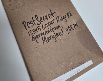 Hard Cover "Post Secret" book compiled by Frank Warren; Extraordinary Confessions from Ordinary Lives / with Dust Jacket