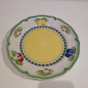 Vintage Villeroy & Boch &quot;French Garden Fleurence&quot; 8&quot; Salad / Dessert Plates, SOLD INDIVIDUALLY