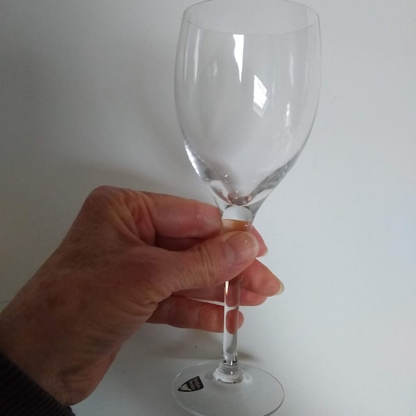 ORREFORS Crystal Wine Glasses - SOLD INDIVIDUALLY - I think they are Claret Wine Illusion glasses.