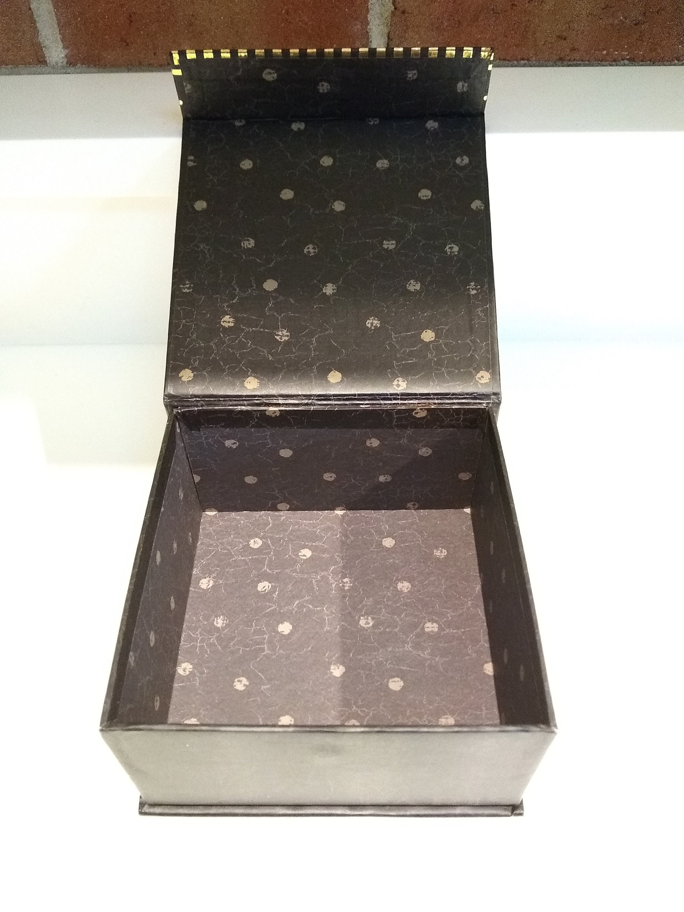 Vintage Decorative Storage Box Organizer Botanical Etsy