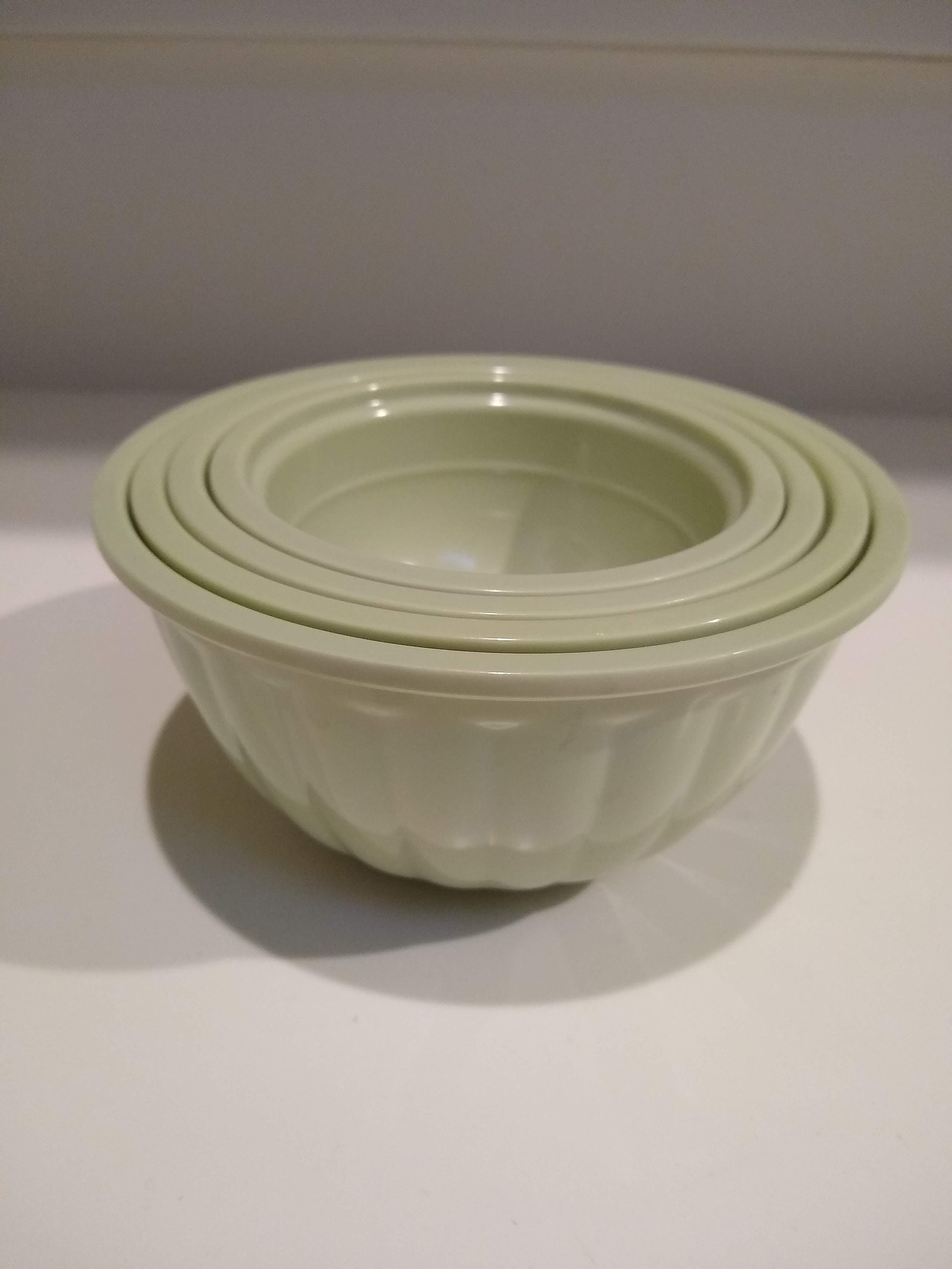 Rosti Retro Green Melamine Mixing Bowls with Lids Set + Reviews