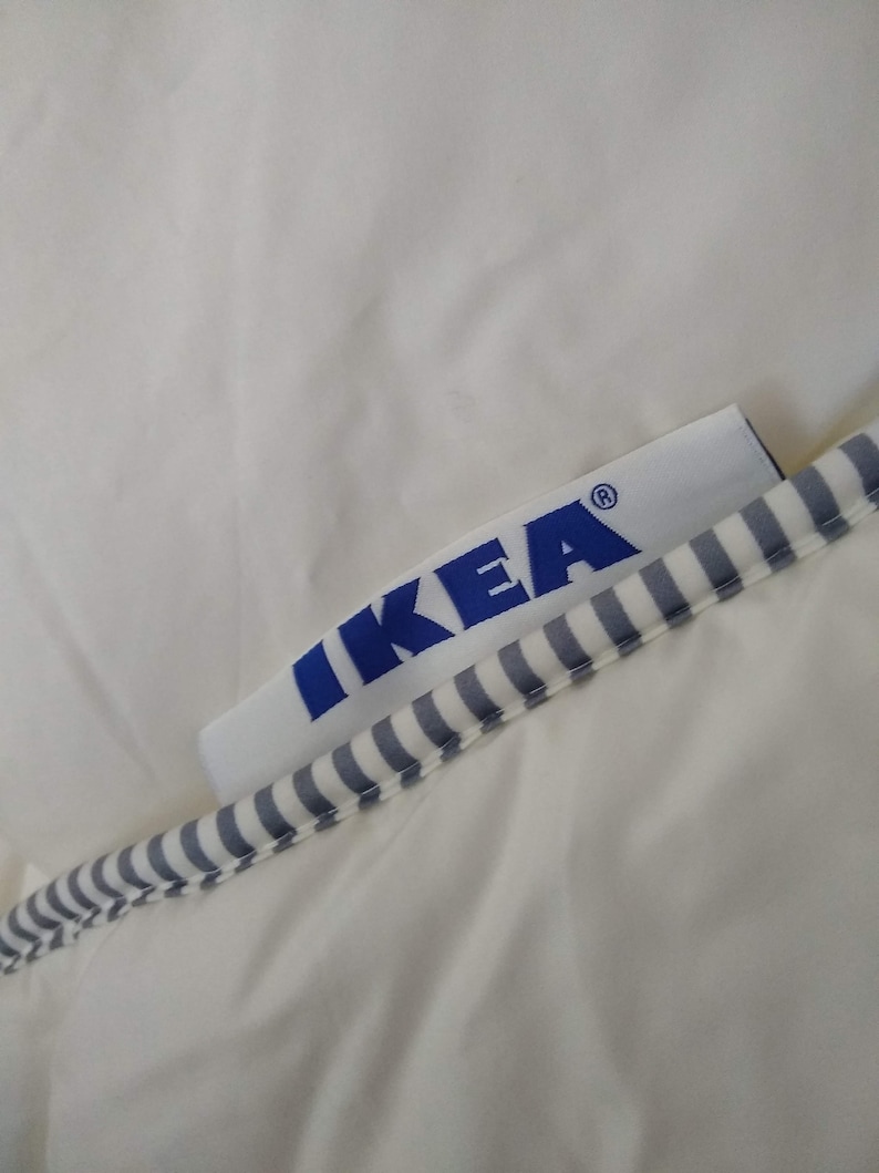 Vintage IKEA Comforter, 65/88 Twin XL Size Duvet Insert, Synthetic Down