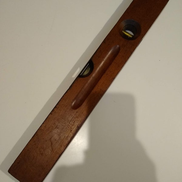 Antique Wood Level Etsy