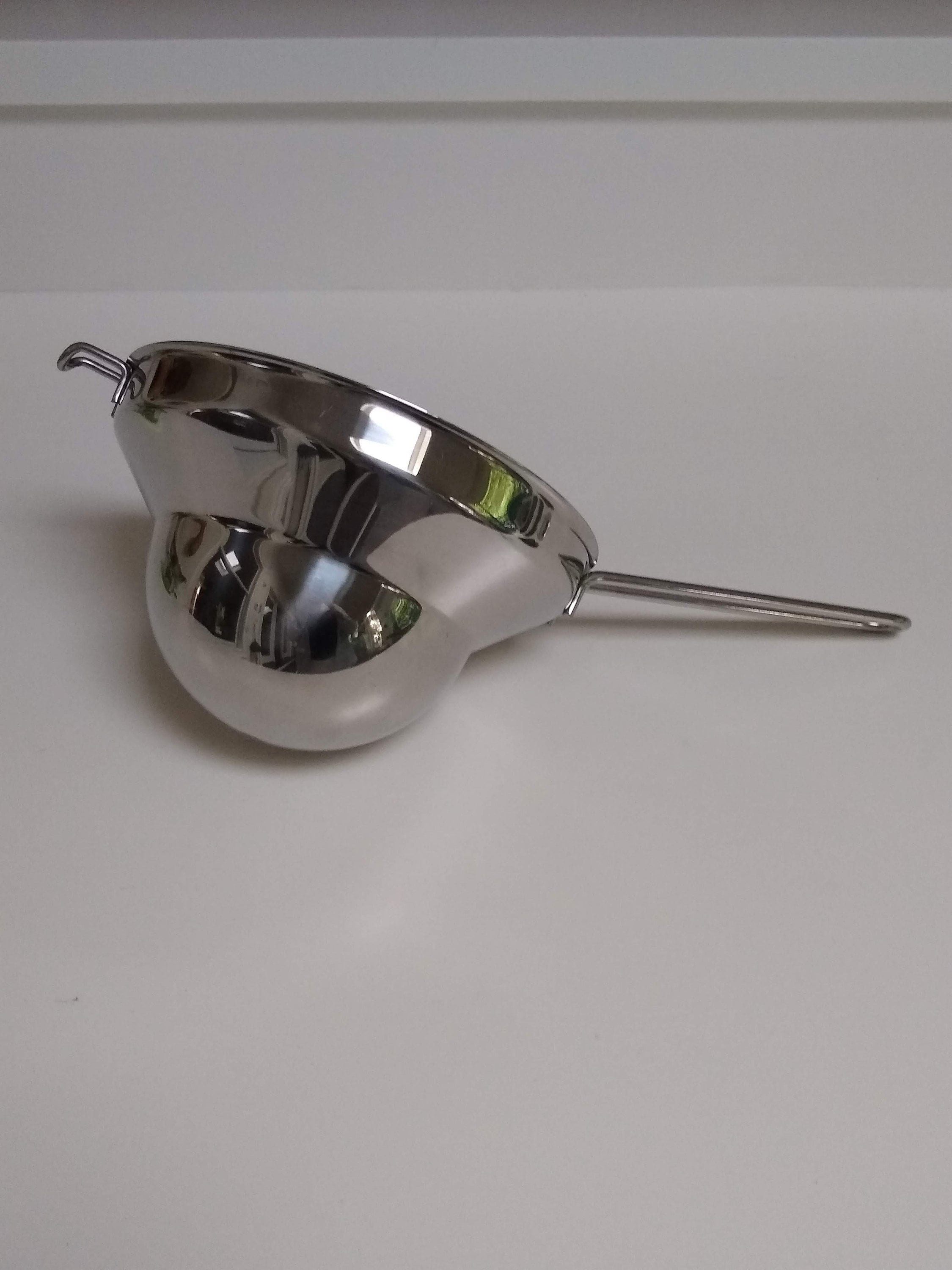 150ml Mini Stainless Steel Sauce Pan with Dual Pour Spout for Stove Top