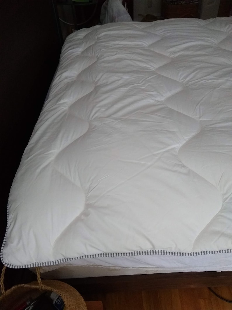 Vintage IKEA Comforter, 65/88 Twin XL Size Duvet Insert, Synthetic Down