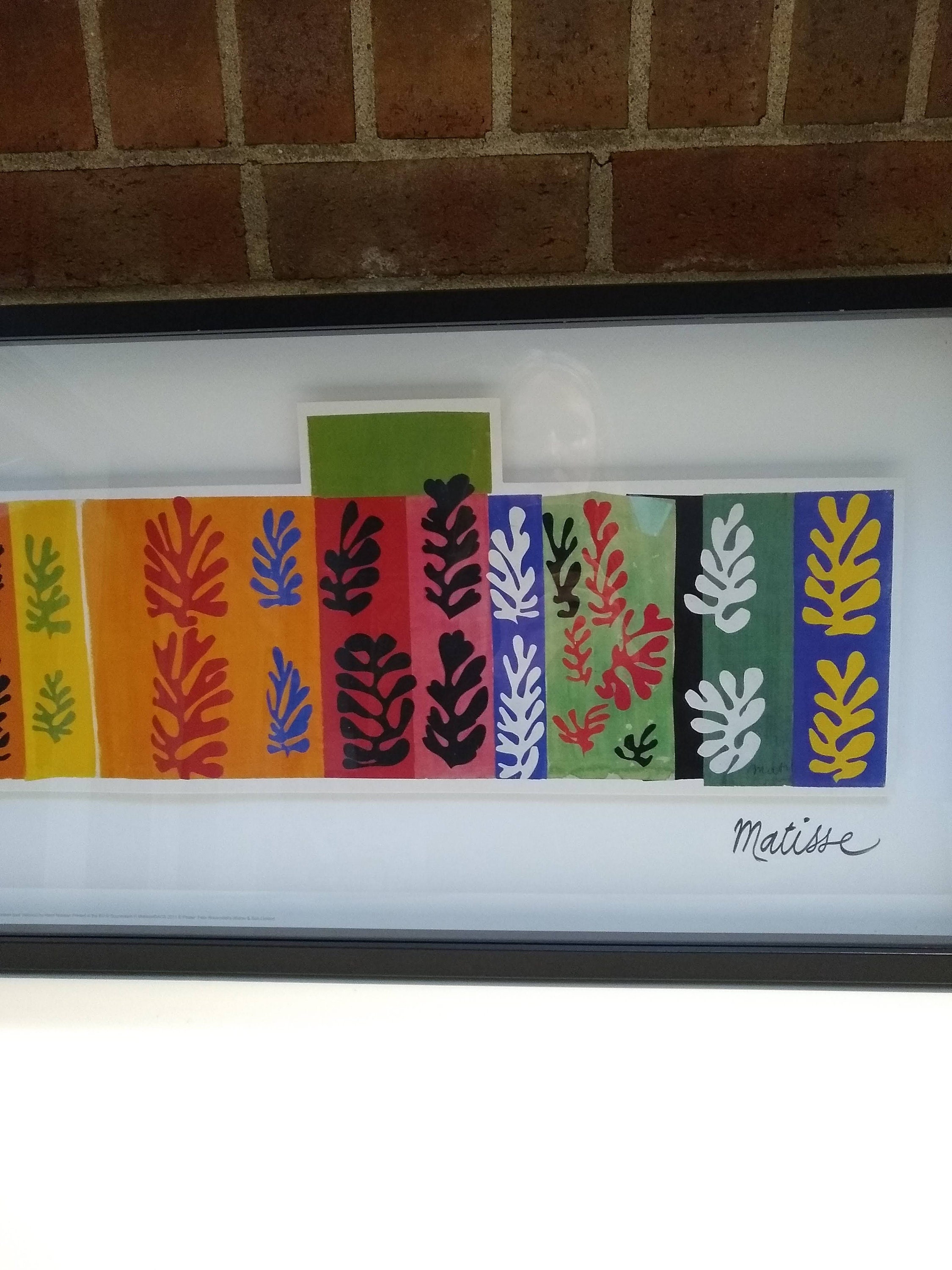 RESERVED-ANTONIO Vintage IKEA Framed Matisse 