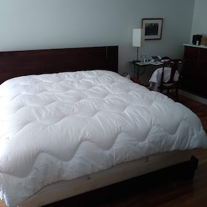 Vintage IKEA Comforter, 65/88 Twin XL Size Duvet Insert, Synthetic Down Alternative, VERY Warm