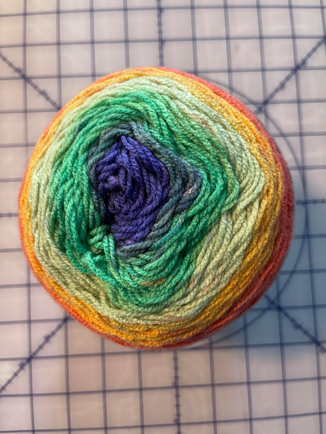 Lion Brand Cupcake Yarn Jelly Bean Flower Patch Discontinued Etsy