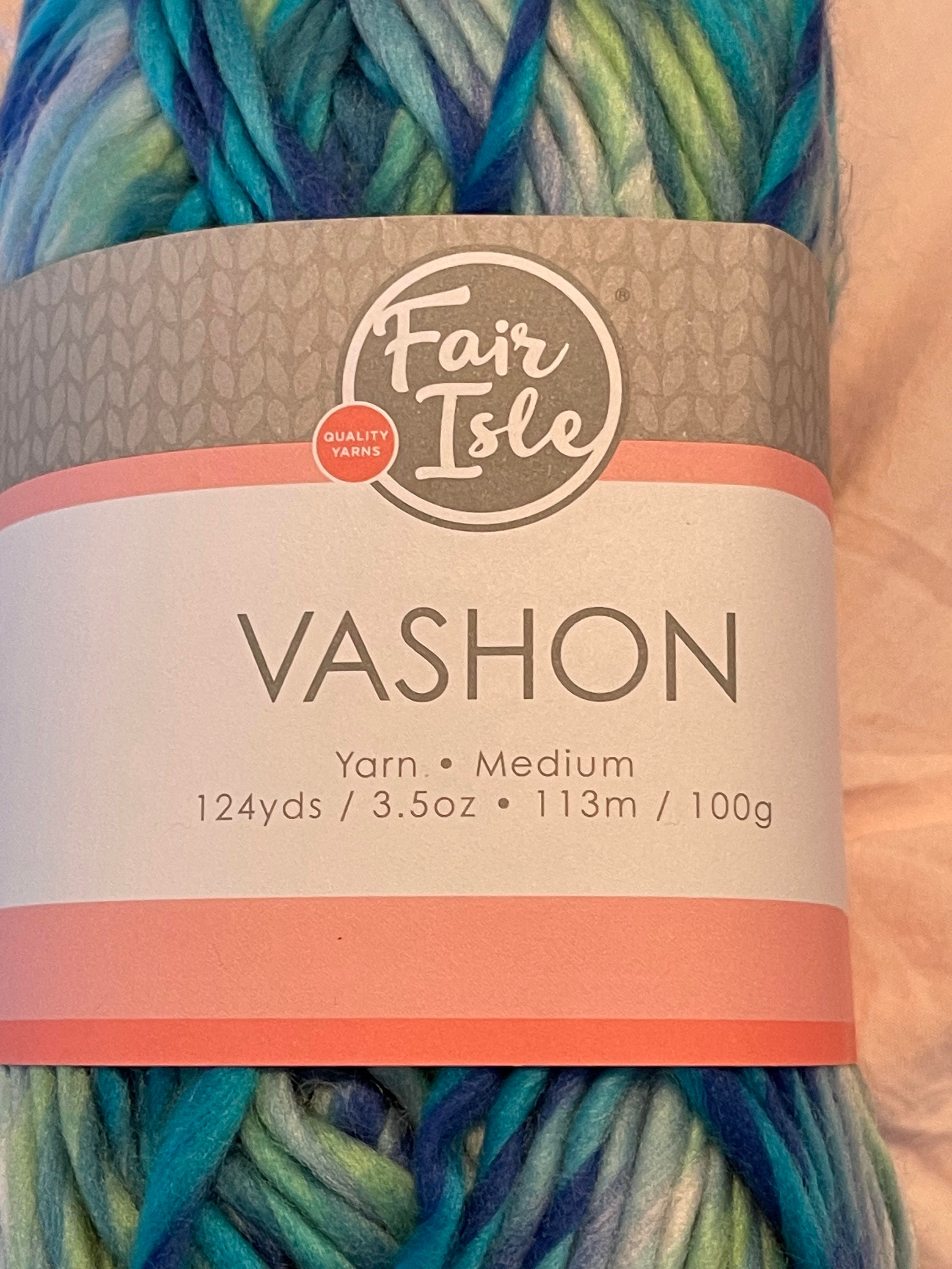 Fair Isle Vashon Yarn River Etsy