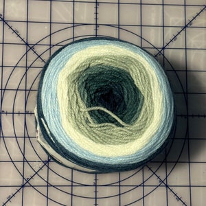 Lion Brand Mandala Baby - Echo Caves - Cake Yarn - Striping Yarn