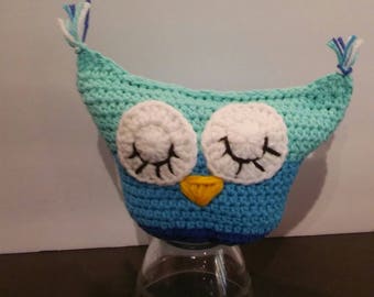 Crocheted Stuffed Owl