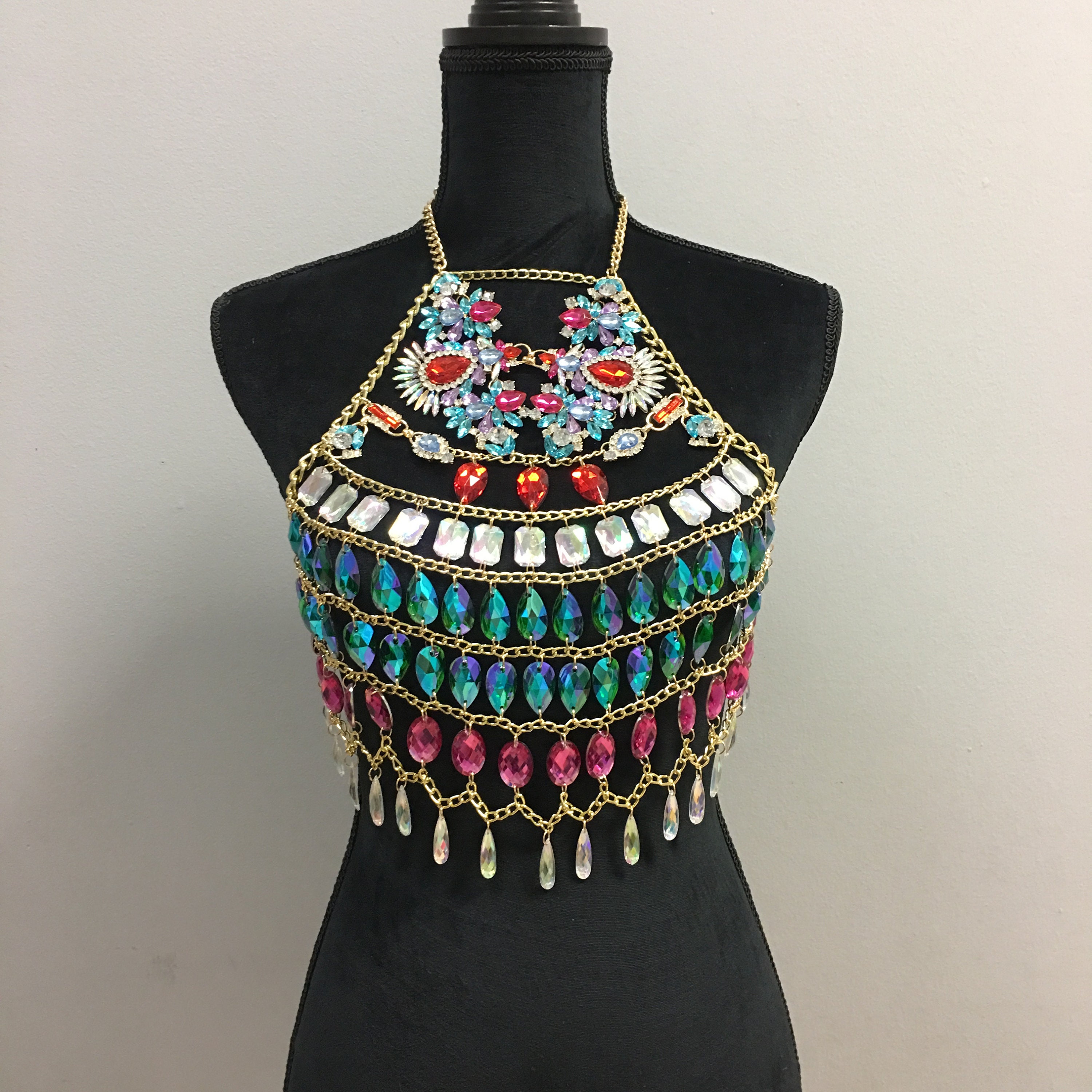 ON SALE body chain body jewelry top Only one available Size Etsy