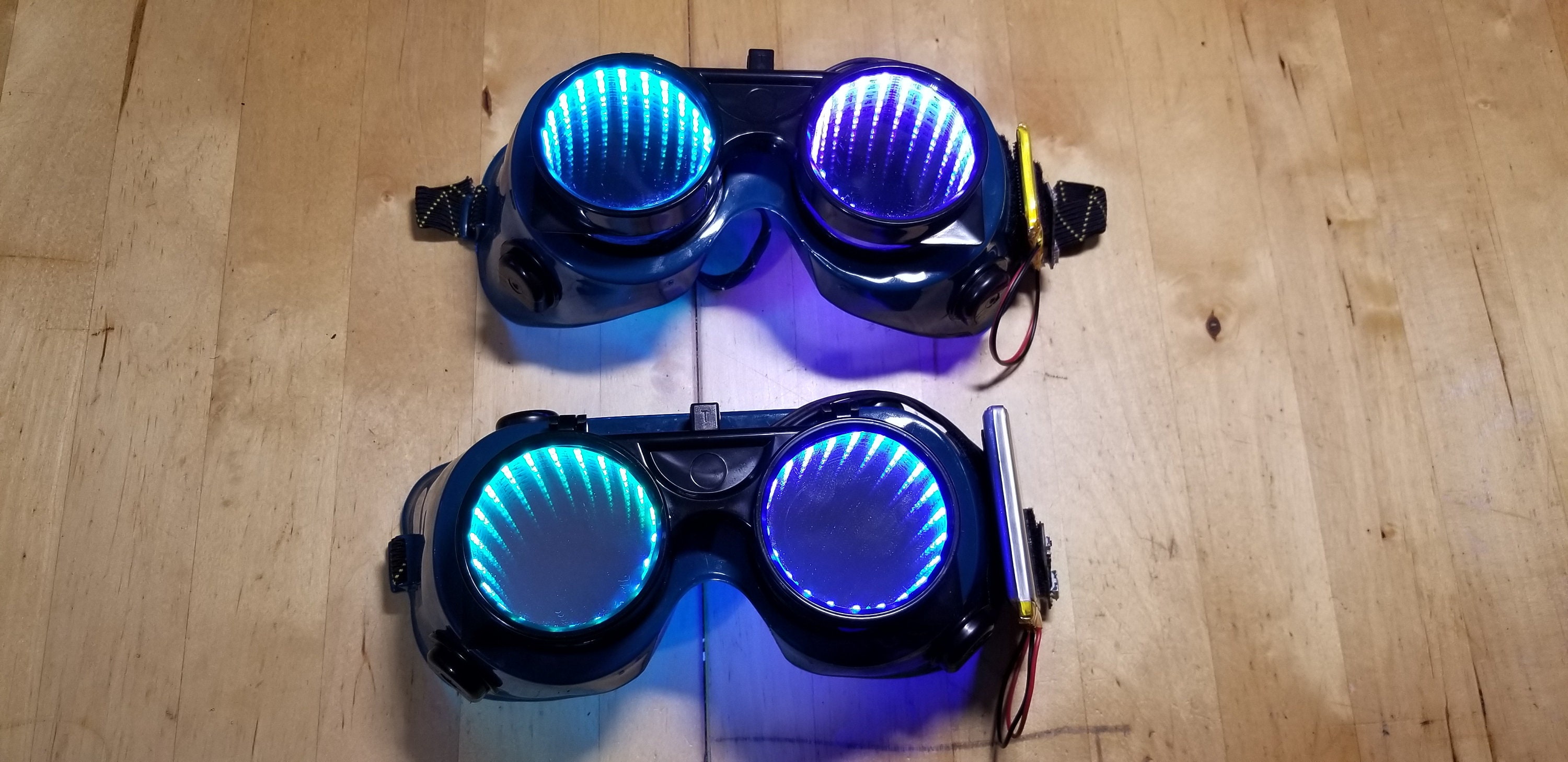 Infinity Mirror Goggles Etsy