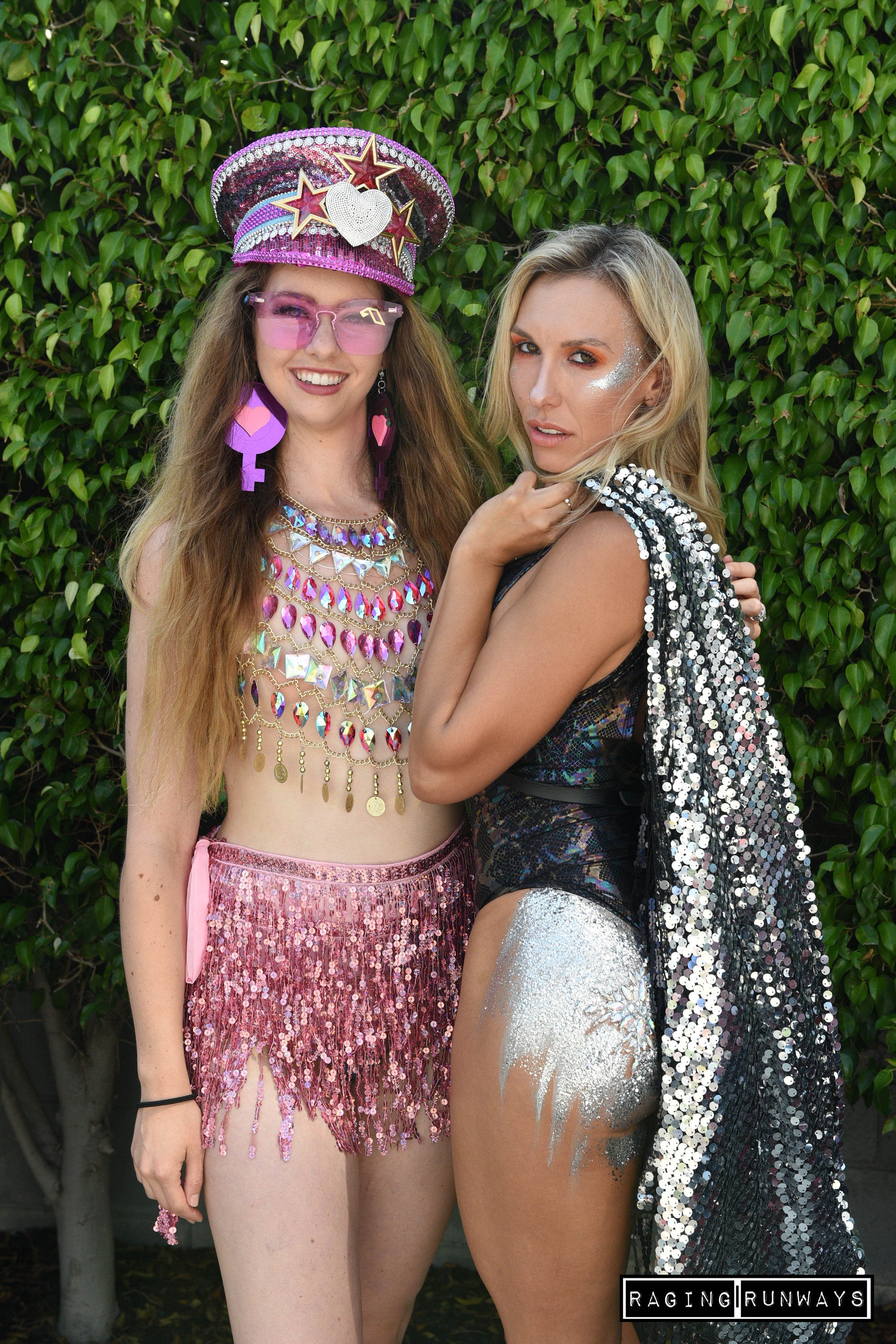 Princess Chain Crop Top, Rave Bra, Edc Outfit Burning Man Outfit -   Canada