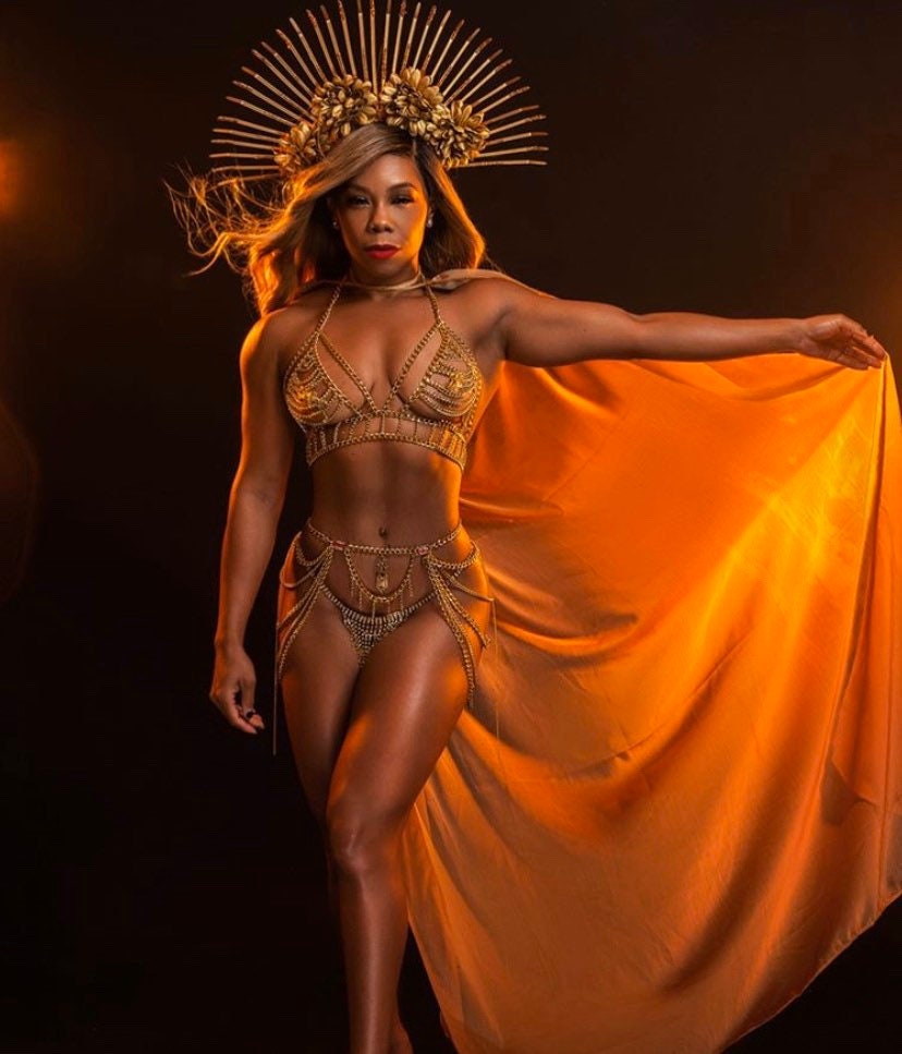 Gold Goddess Chain Top /bottom/thong. Headpiece is Not Etsy