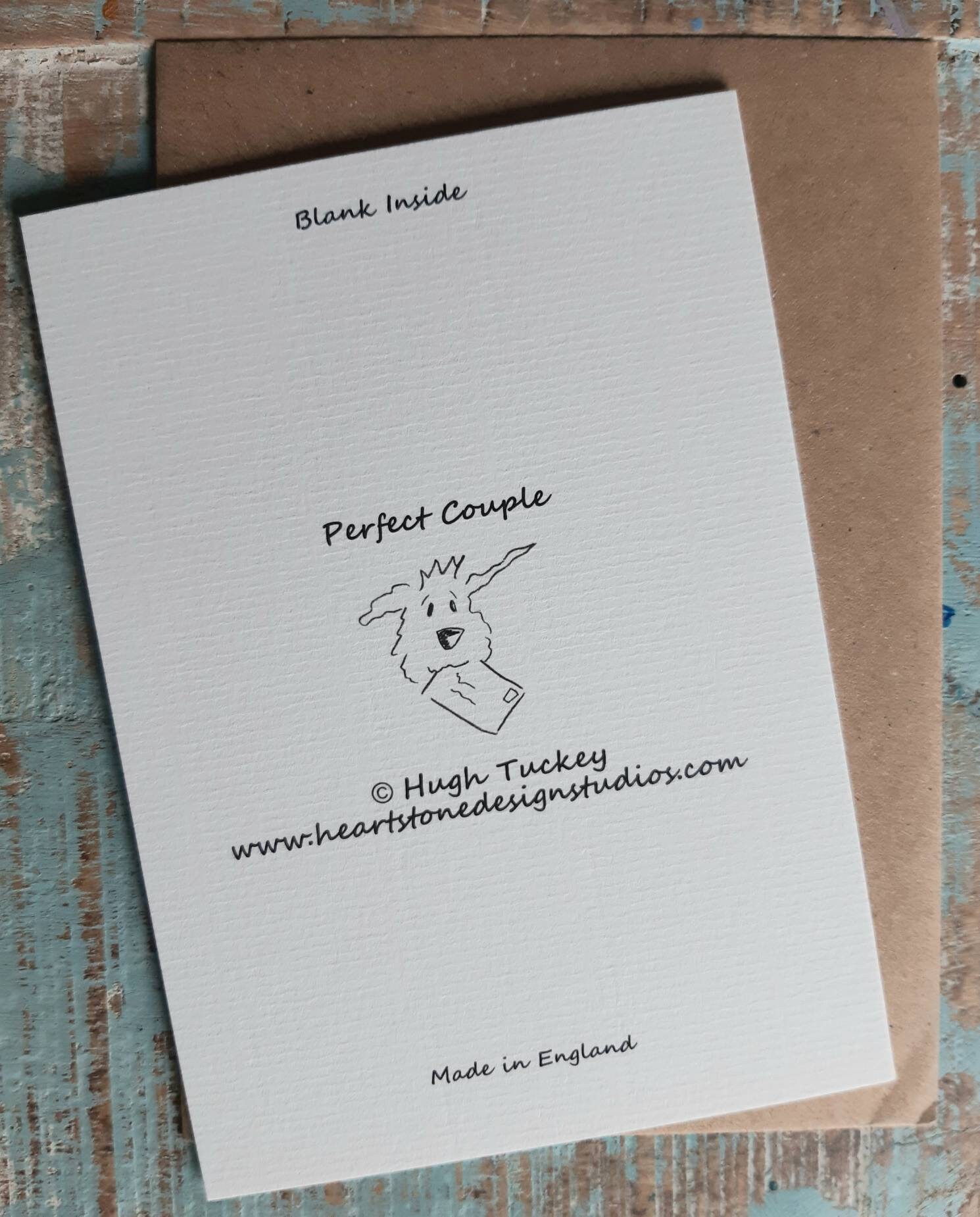 HAPPY ANNIVERSARY Greetings Card-animal Card dog funny - Etsy