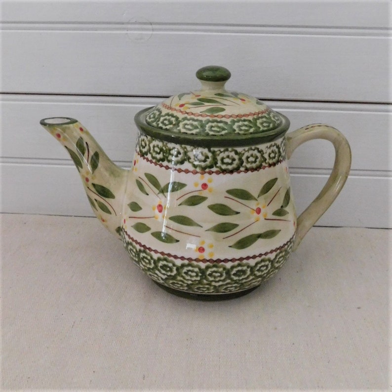 Four Piece Temptations Old World Stoneware Temptations Etsy