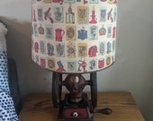 Coffee Grinder Lamp by Enterprise Manufacturing - Antique Coffee Grinder