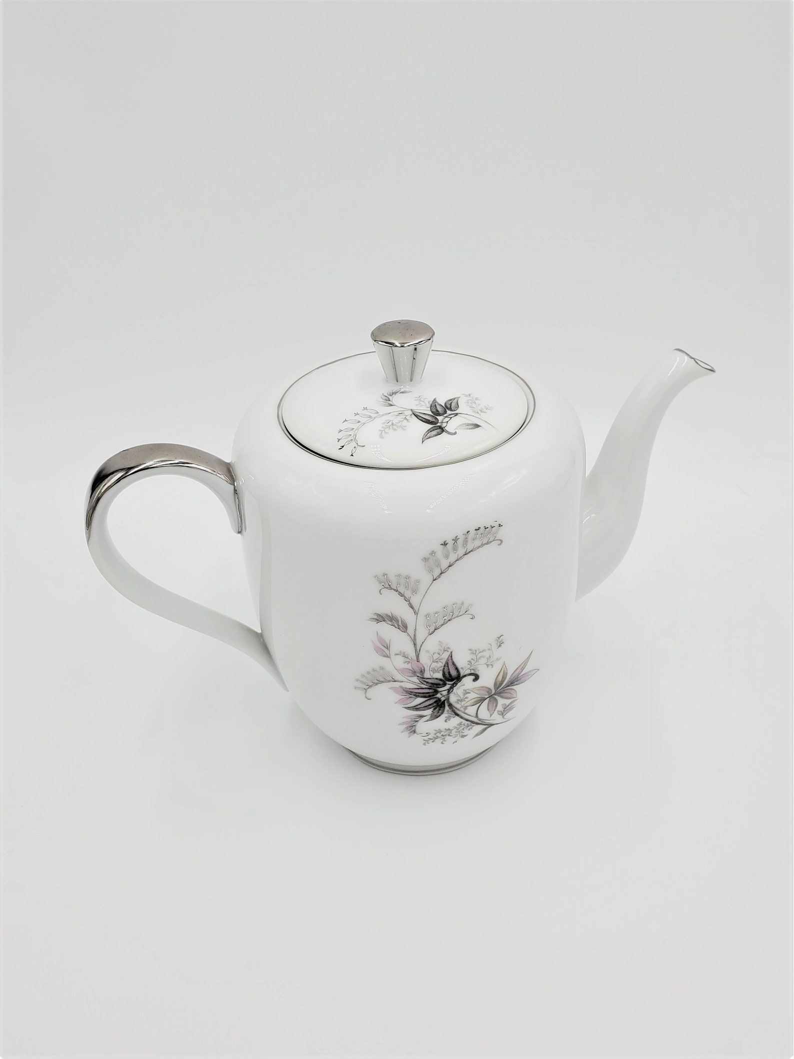 Seyei Fine China Tea Set/ Teapot Sugar and Creamer/ Made in Etsy