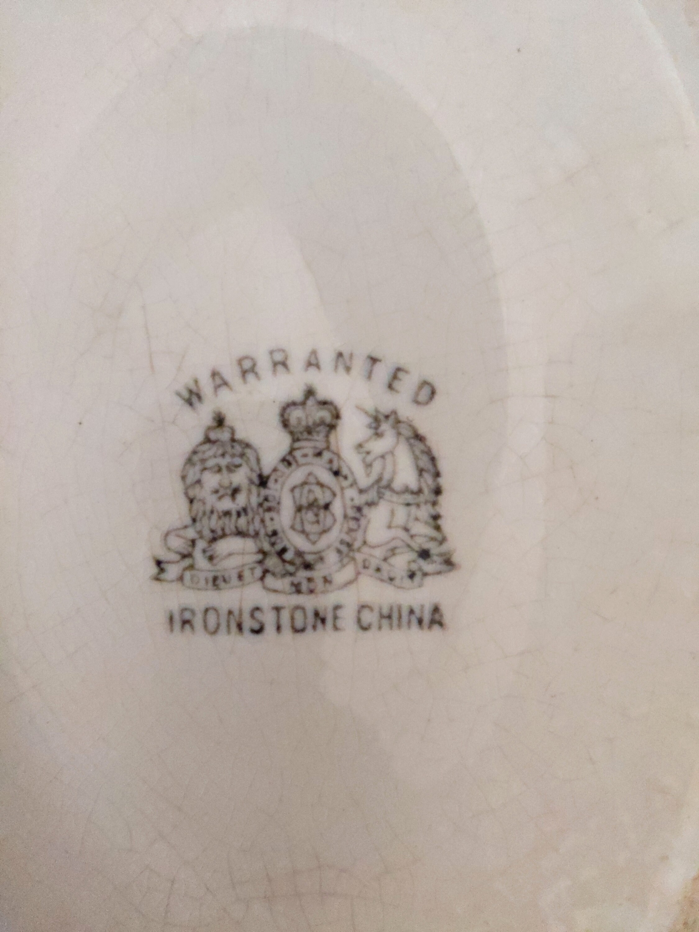 Antique Warranted Ironstone China Ott & Brewer Etruria Etsy