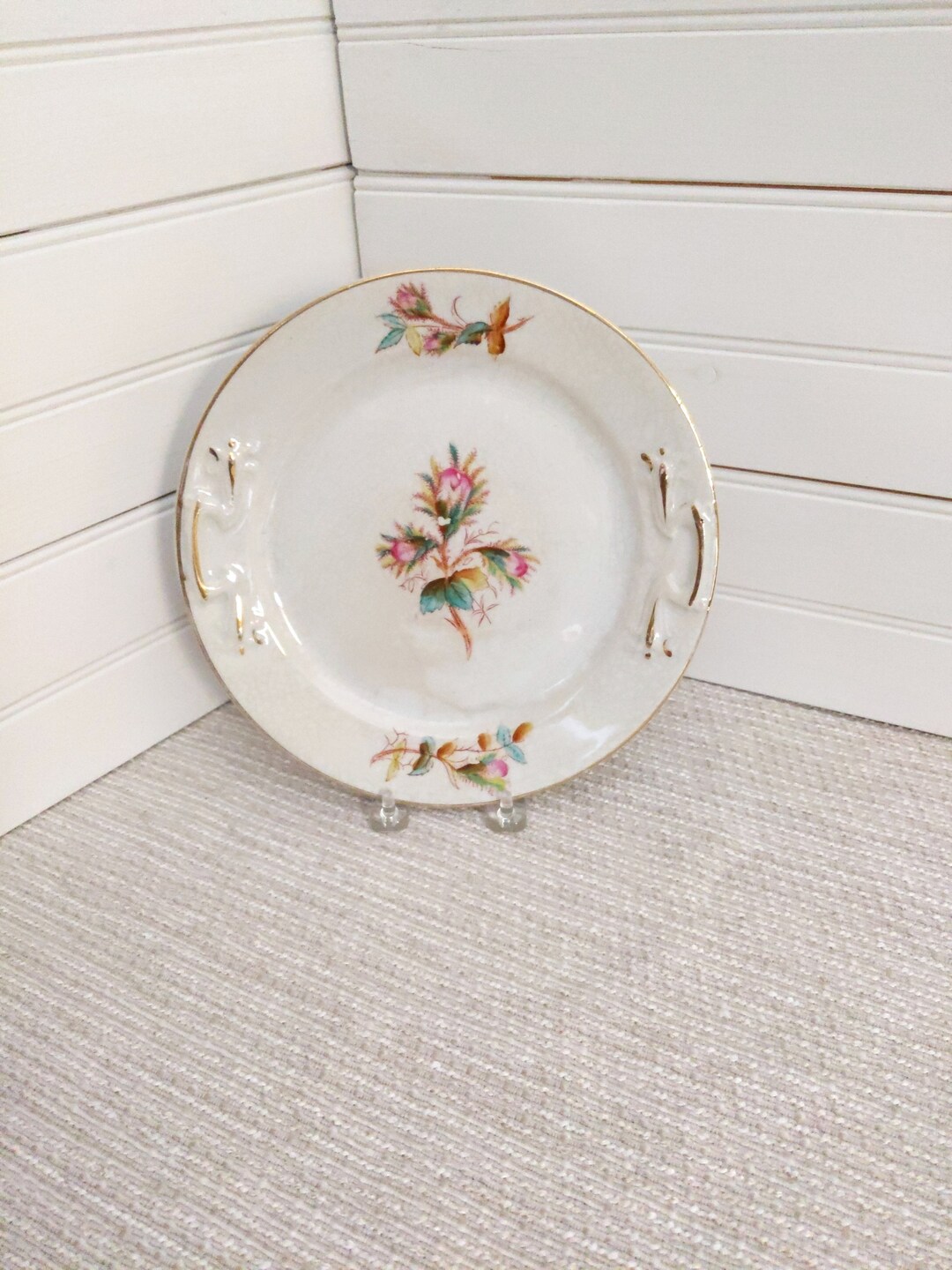 Antique Warranted Ironstone China Ott & Brewer, Etruria Pottery Works