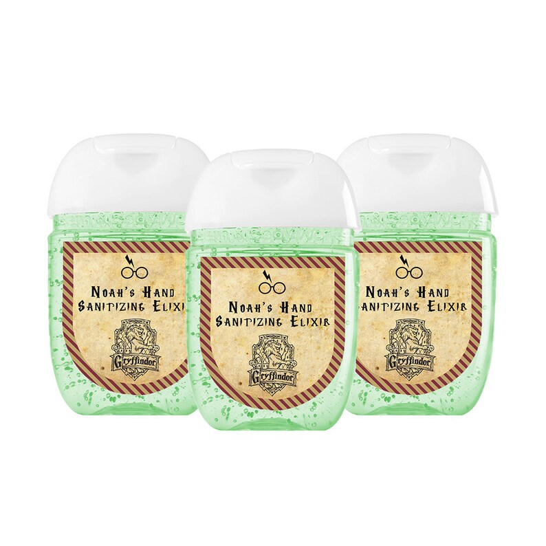 Harry Potter 1.25 x 1.375 Mini Hand Sanitizer Etsy