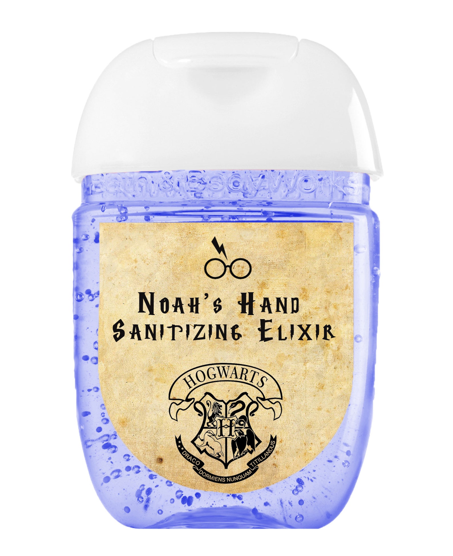 Harry Potter 1.25 x 1.375 Mini Hand Sanitizer Etsy