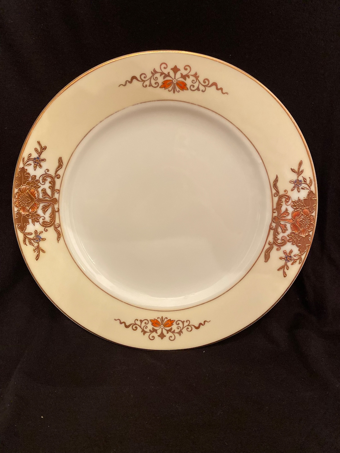 Vintage Noritake 42200 Morimura Luncheon Plate Etsy