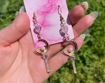 Pendientes de chica mágica