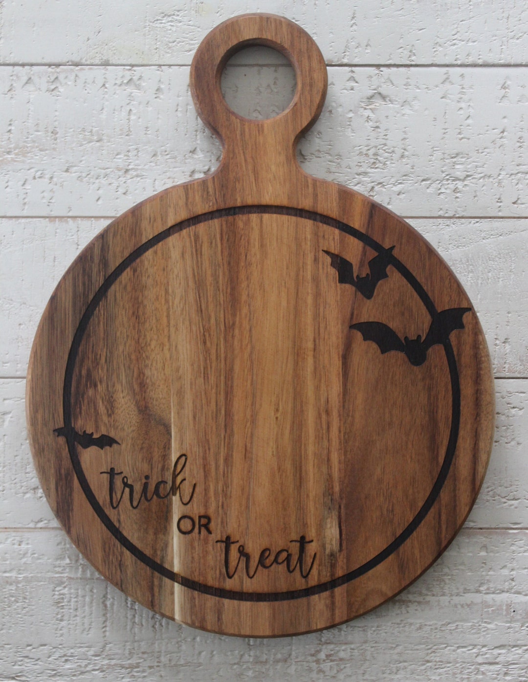 Trick or Treat / Cutting Board / Cheese & Charcuterie Etsy