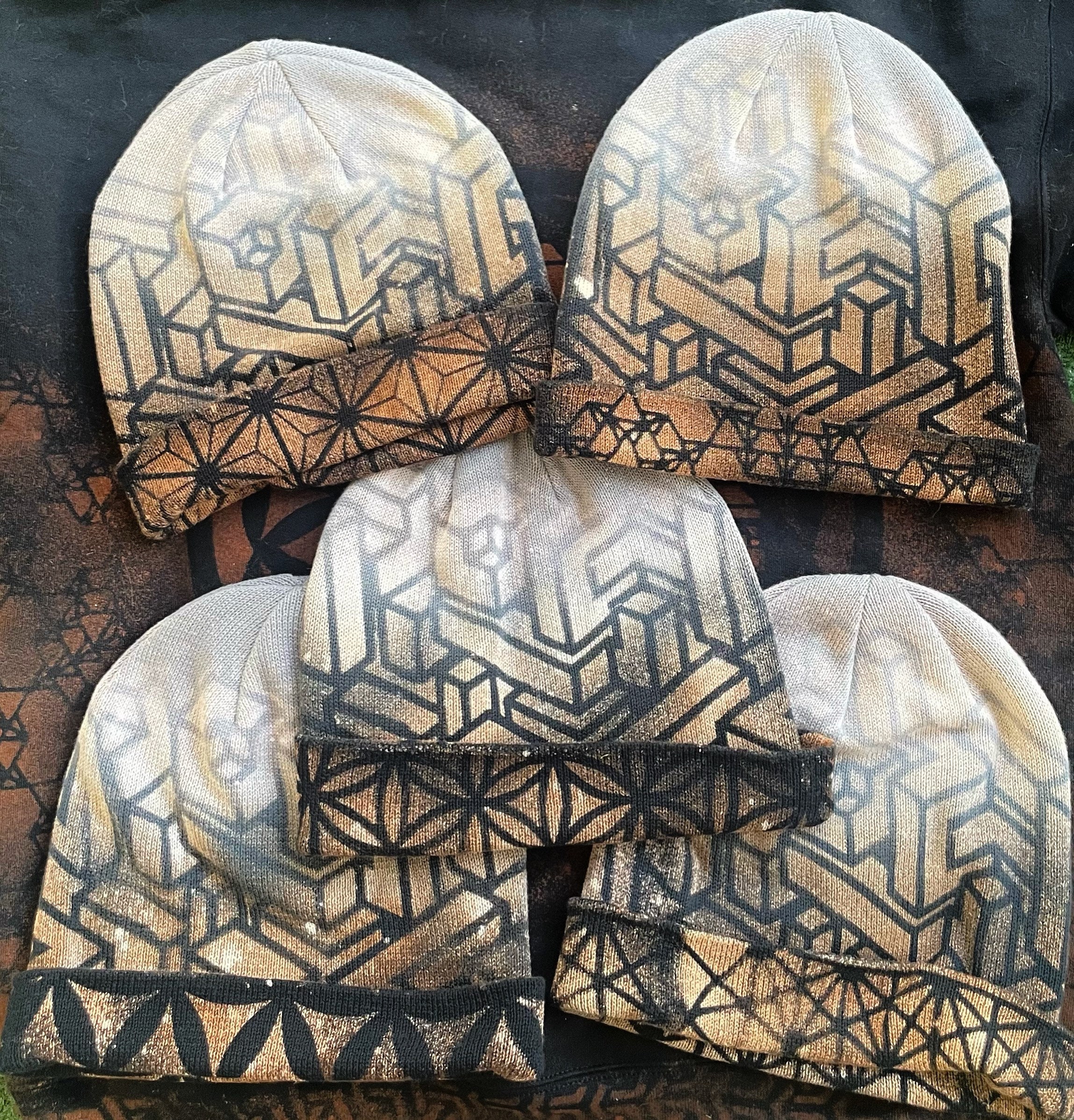 Bleach Dye Bucket Hat - Etsy