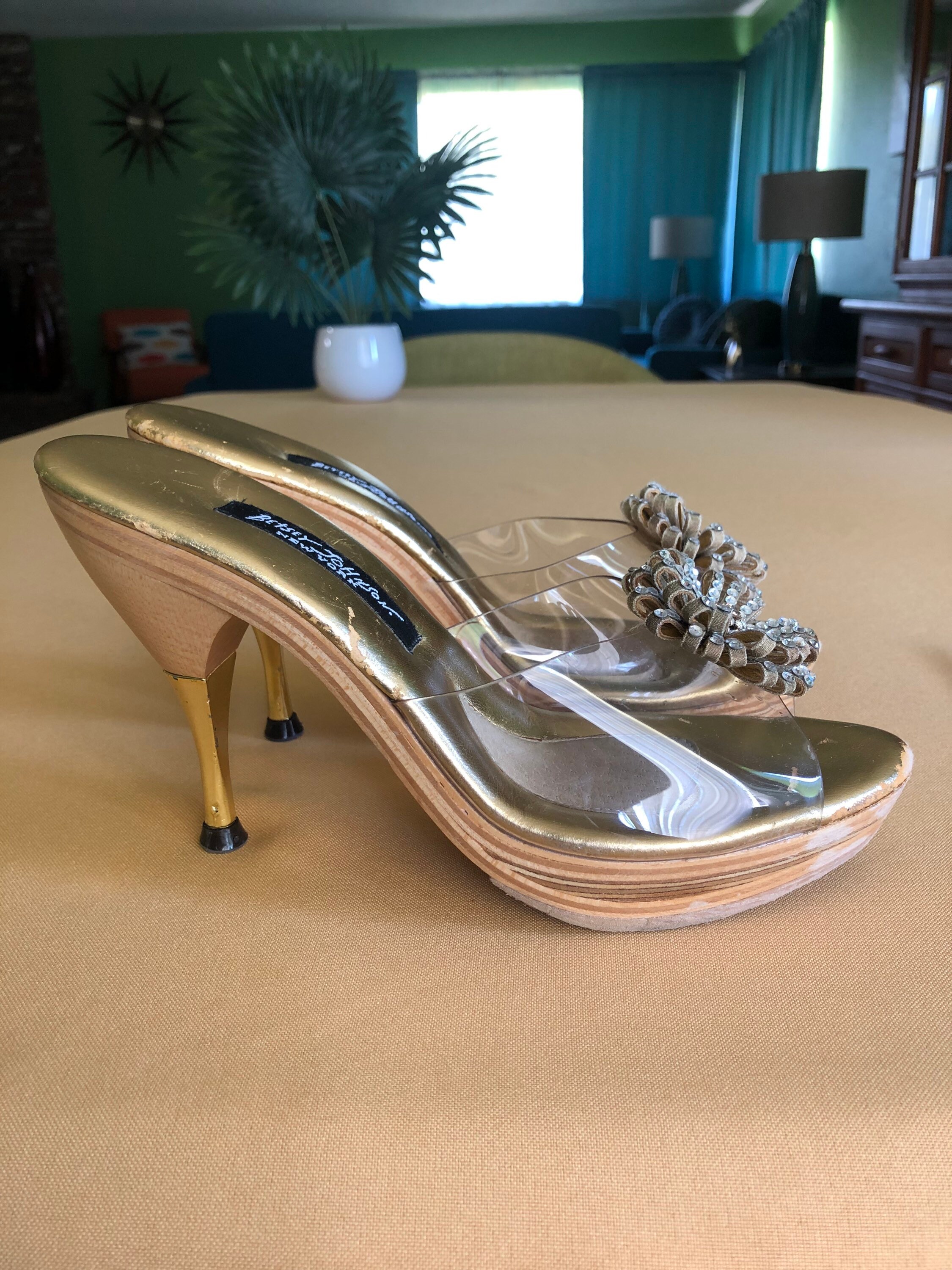 Betsey johnson polly heels on sale