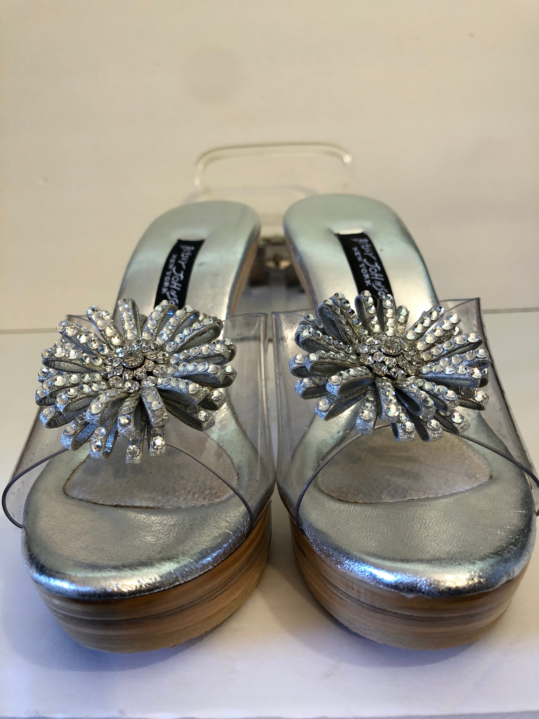 Betsey Johnson Rhinestones Starburst Polly Mules *size 6 - Etsy